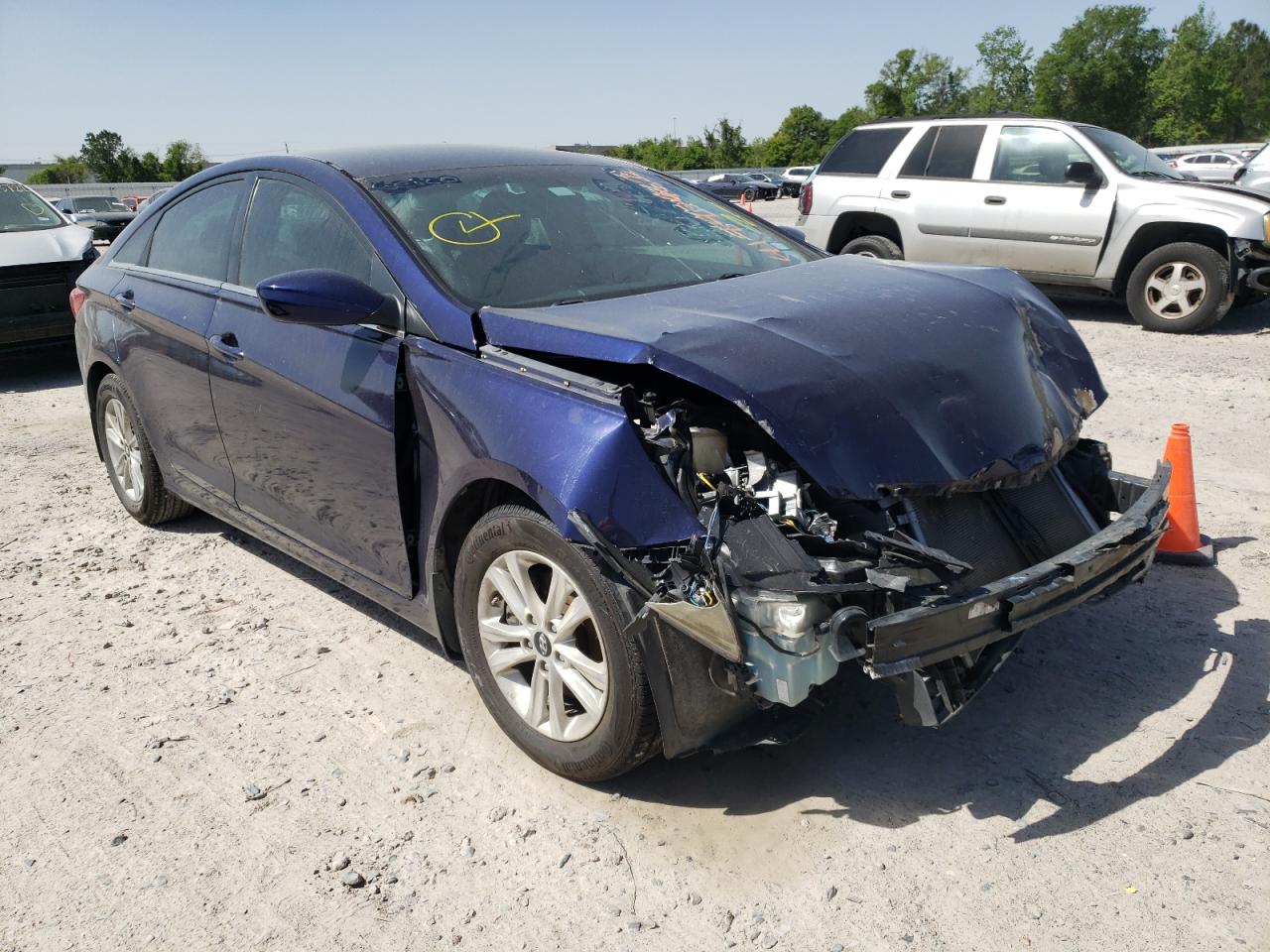 HYUNDAI SONATA GLS 2012 with VIN 5NPEB4ACXCH498442 - Photo from auction