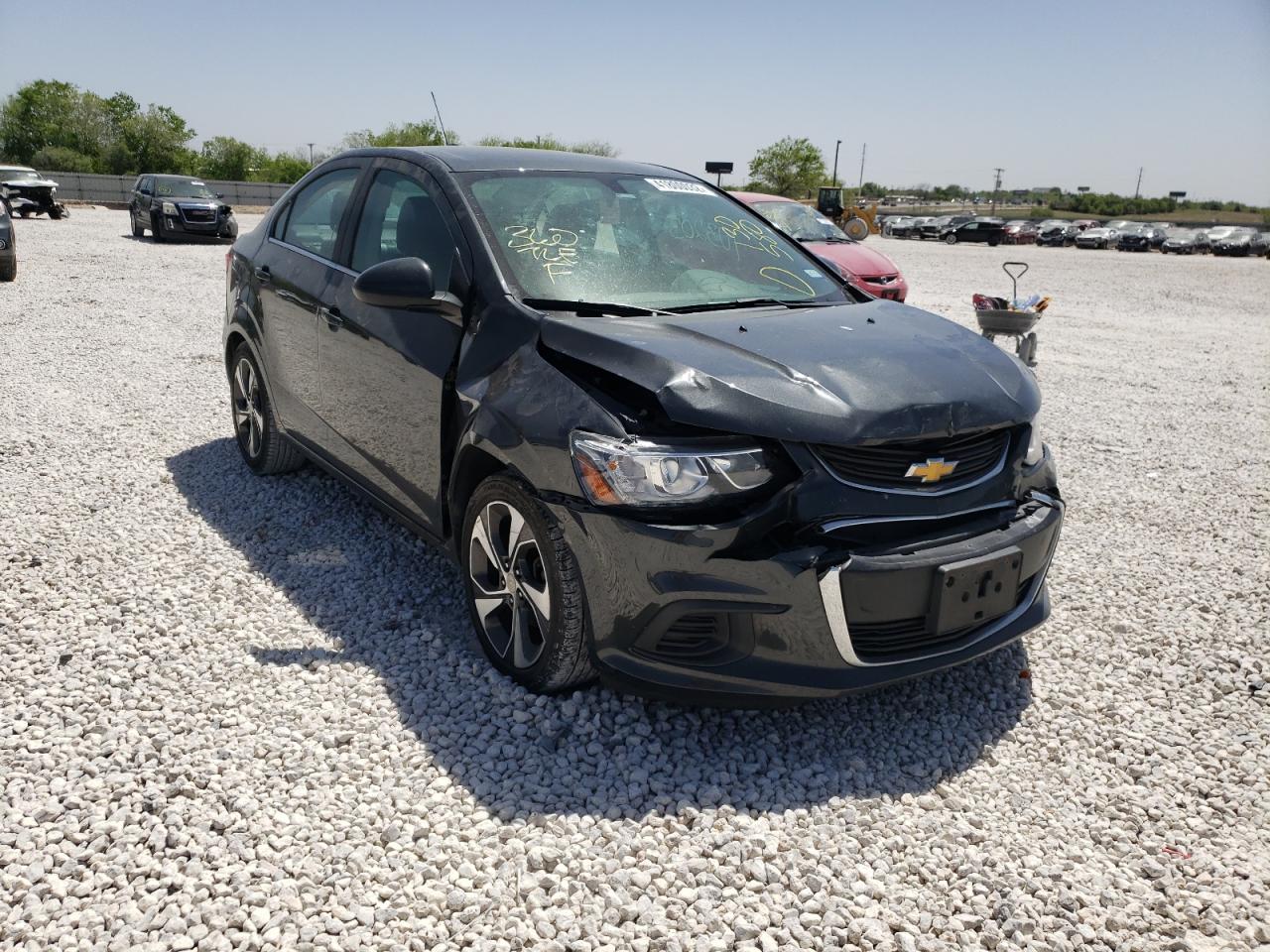 CHEVROLET SONIC PREM 2017 with VIN 1G1JF5SB7H4130580 - Photo from auction