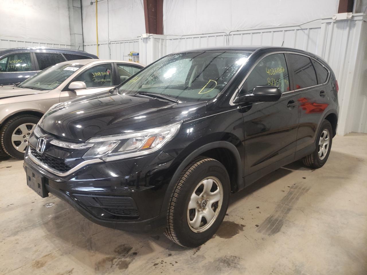Photo 2 from auction – 2015 HONDA CR-V LX with VIN 3CZRM3H32FG705621