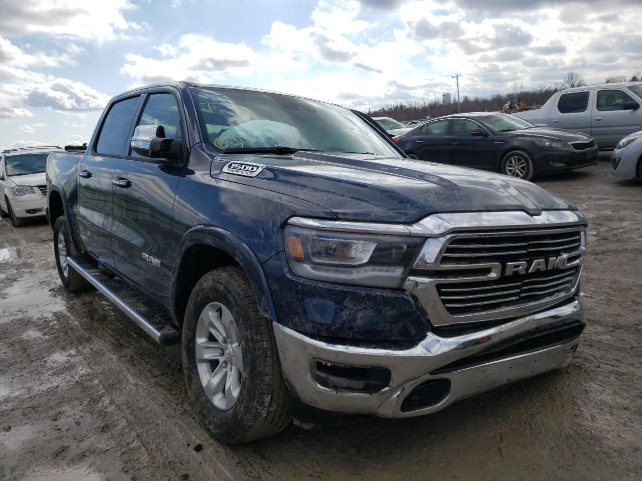 RAM 1500 LARAM 2021 with VIN 1C6SRFJT2MN549564 - Photo from auction