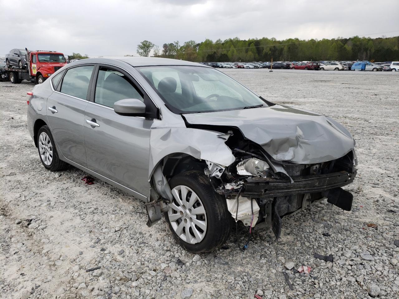 NISSAN SENTRA S 2014 with VIN 3N1AB7AP3EY231798 - Photo from auction