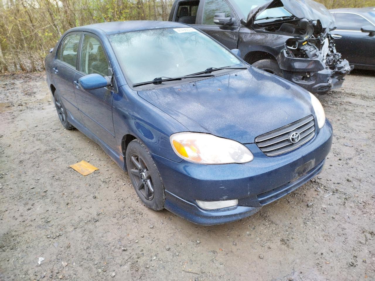 TOYOTA COROLLA CE 2003 with VIN 1NXBR32E93Z049697 - Photo from auction