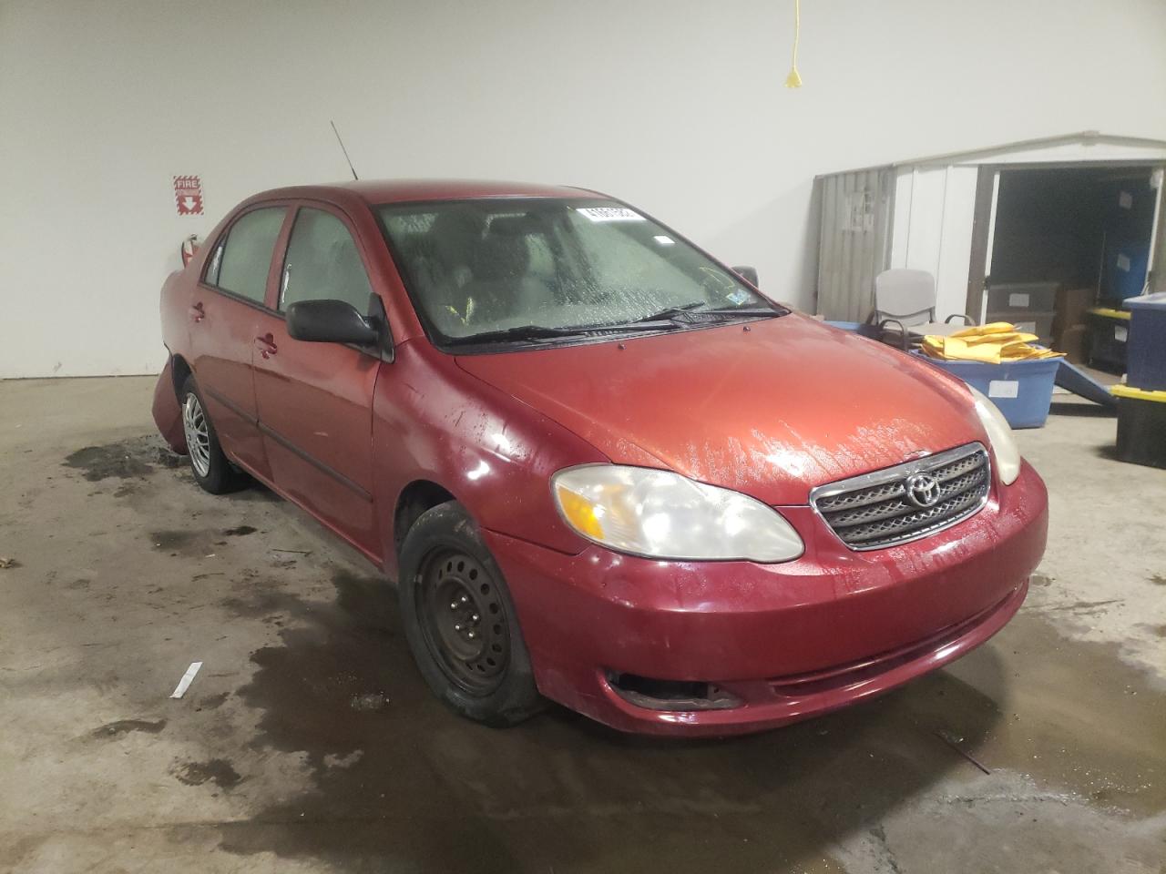 TOYOTA COROLLA CE 2008 with VIN 2T1BR32E38C897549 - Photo from auction
