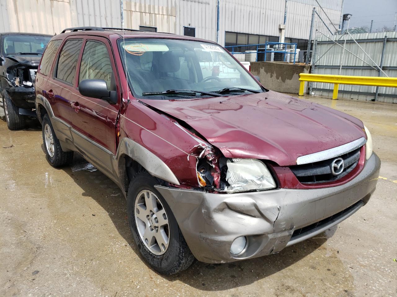 MAZDA TRIBUTE LX 2004 with VIN 4F2YZ94104KM03860 - Photo from auction