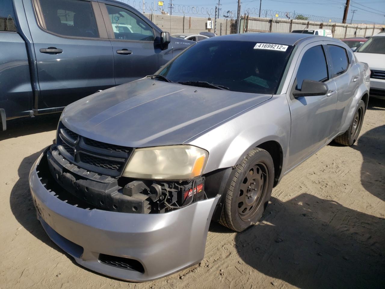 Photo 2 from auction – 2013 DODGE AVENGER SE with VIN 1C3CDZAB5DN645214