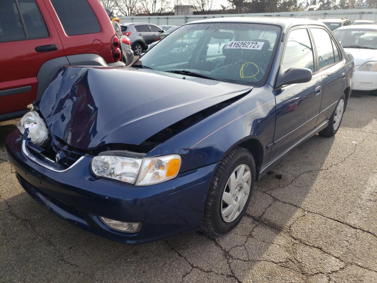 Photo 2 from auction – 2001 TOYOTA COROLLA CE with VIN 1NXBR12E31Z475452