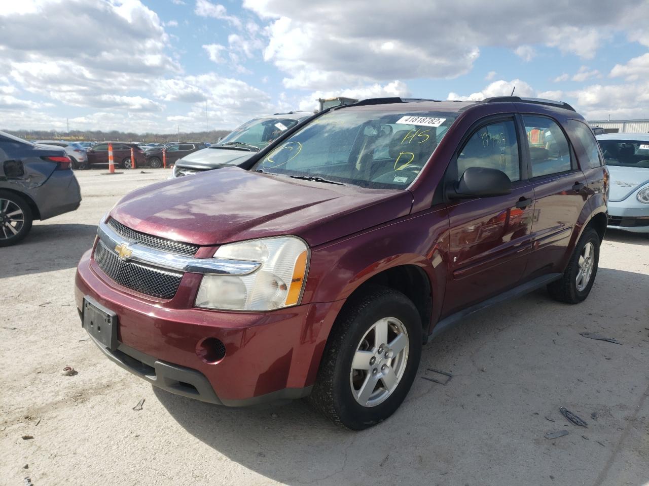 Photo 2 from auction – 2008 CHEVROLET EQUINOX LS with VIN 2CNDL23F186317739
