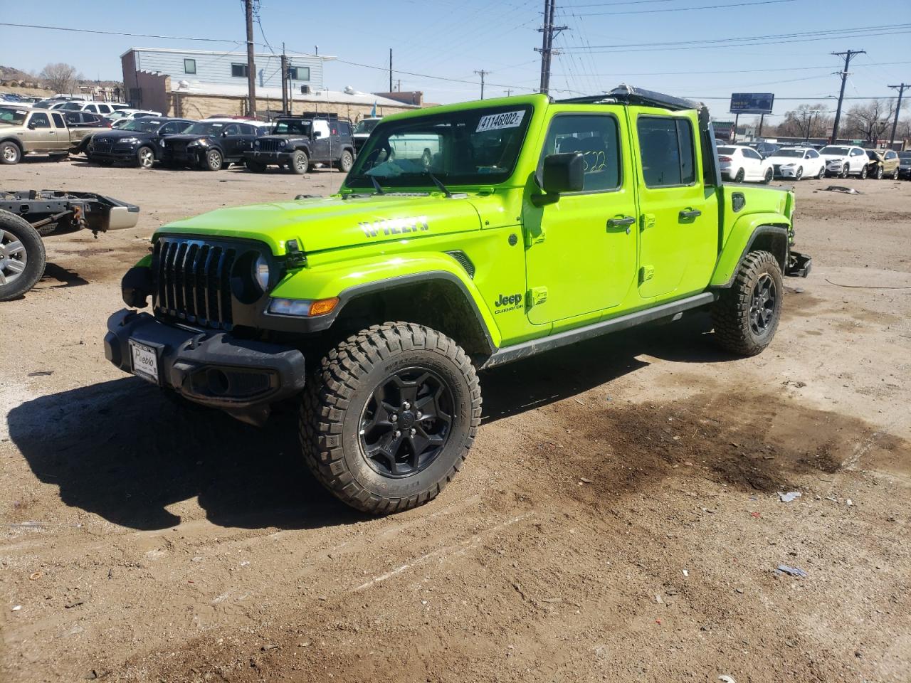 Foto 2 de la subasta – 2021 JEEP GLADIATOR con VIN 1C6HJTAG7ML621485