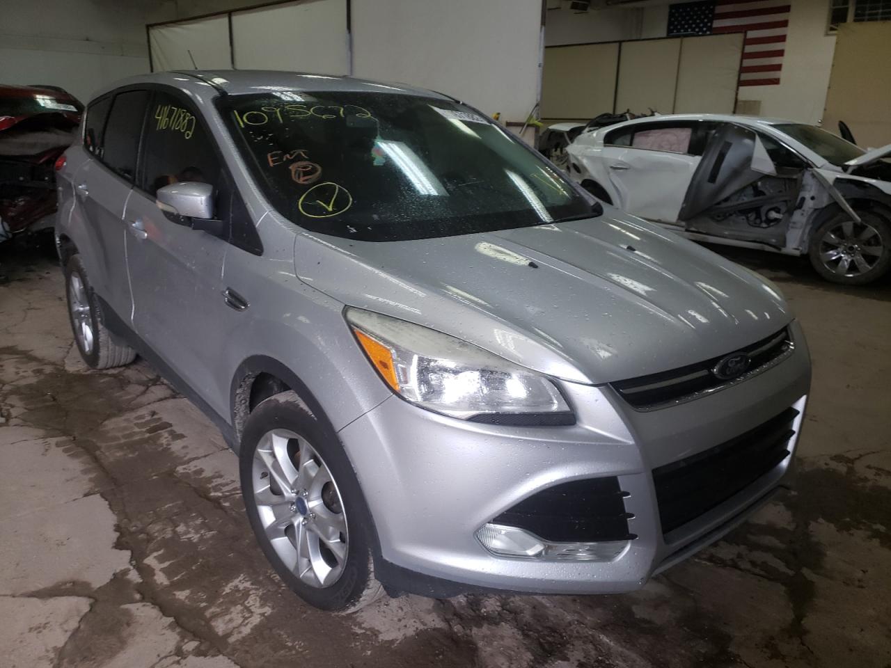 FORD ESCAPE SEL 2013 with VIN 1FMCU9HX7DUA78860 - Photo from auction