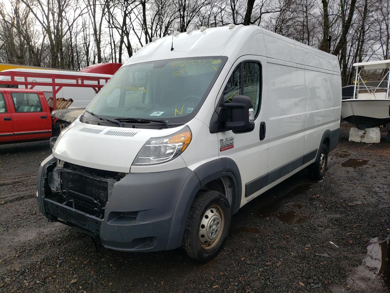 Photo 2 from auction – 2014 RAM PROMASTER with VIN 3C6URVJG0EE123318