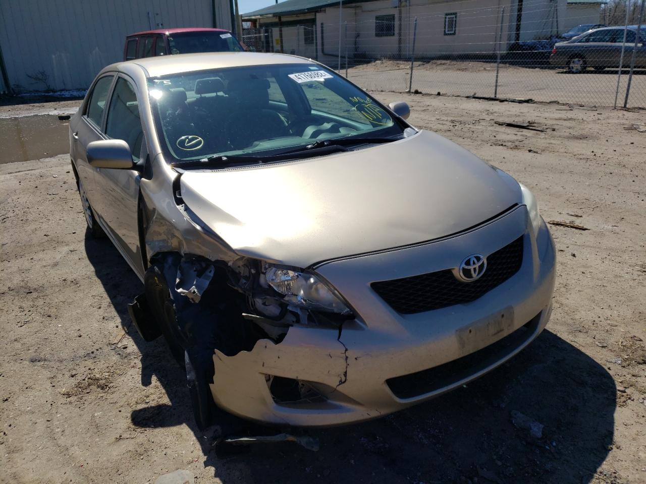 TOYOTA COROLLA BA 2010 with VIN 1NXBU4EE6AZ302102 - Photo from auction