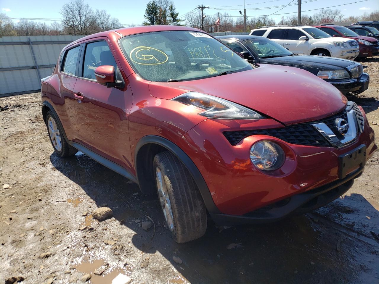 Photo 1 from auction – 2016 NISSAN JUKE S with VIN JN8AF5MV8GT657065