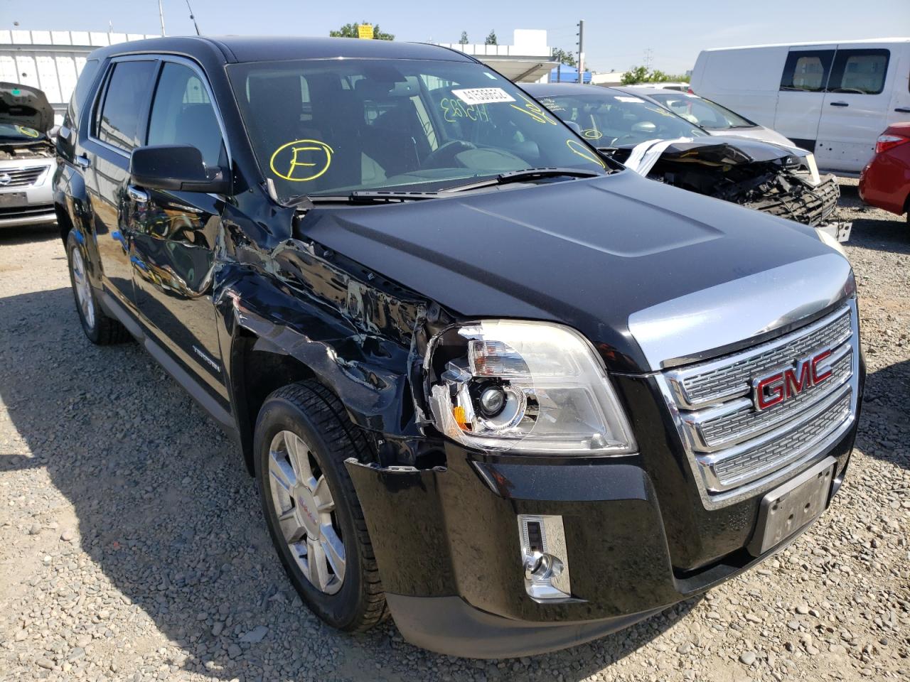 GMC TERRAIN SL 2011 with VIN 2CTALMECXB6478916 - Photo from auction