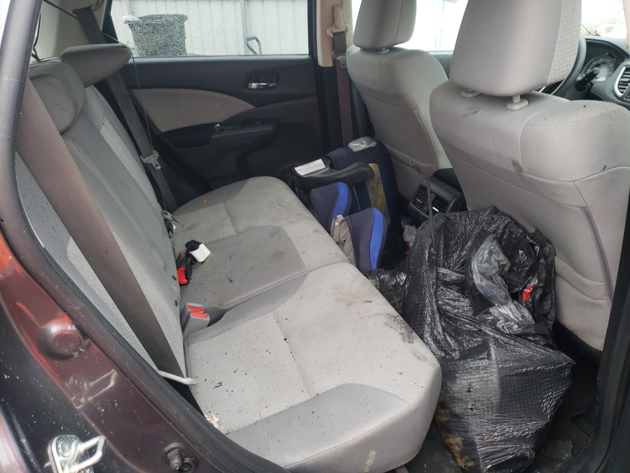 Photo 6 from auction – 2016 HONDA CR-V EX with VIN 2HKRM4H5XGH707431