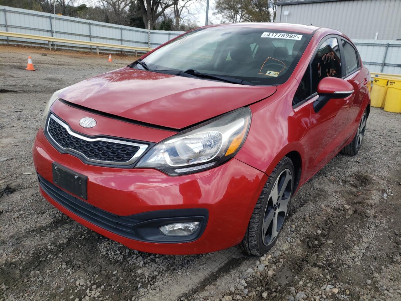 Photo 2 from auction – 2013 KIA RIO EX with VIN KNADN4A38D6159464