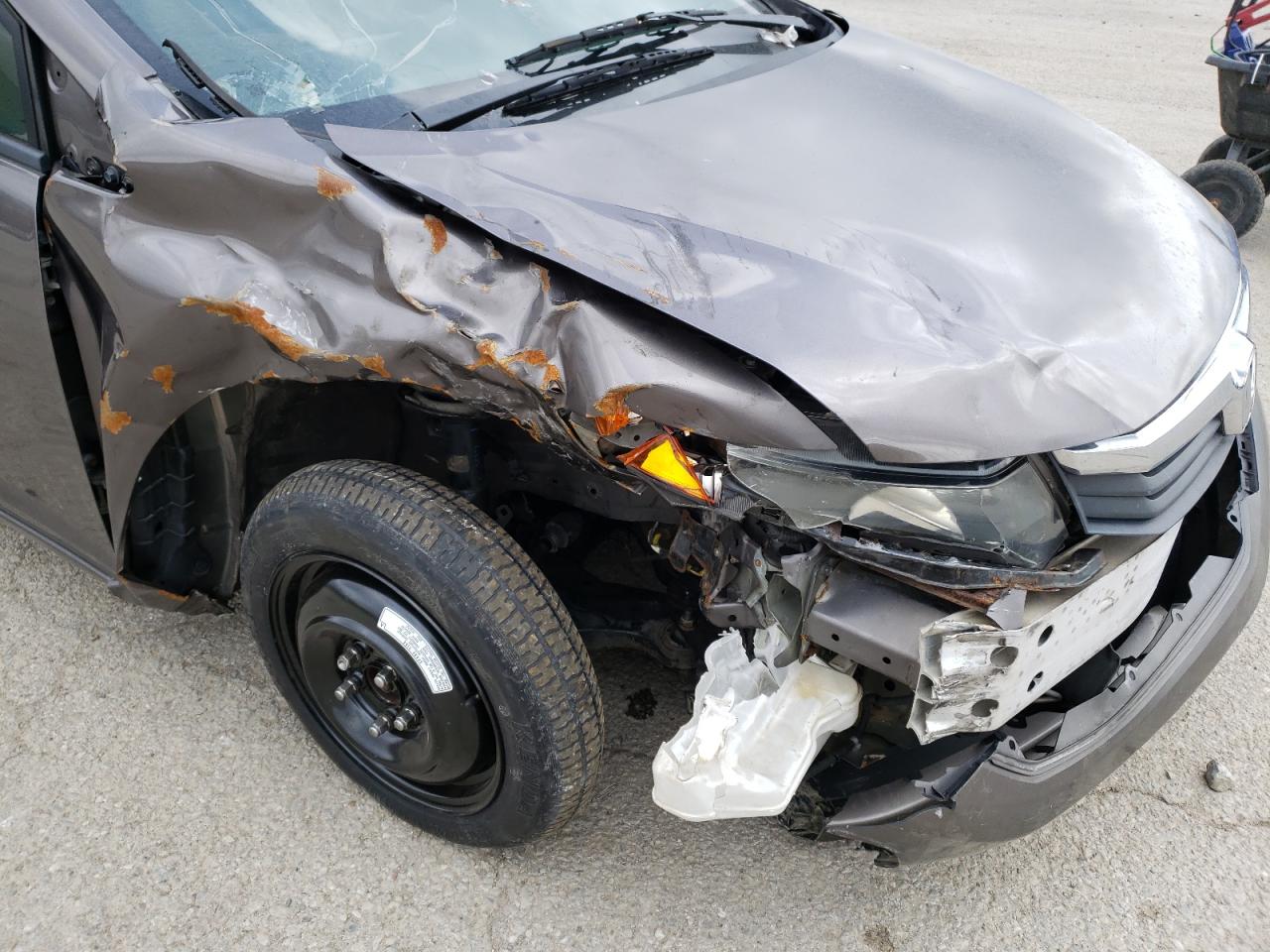 Photo 9 from auction – 2012 HONDA CIVIC LX with VIN 19XFB2F58CE085118