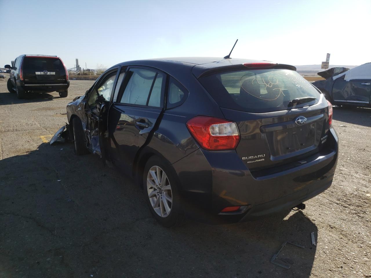 Photo 3 from auction – 2014 SUBARU IMPREZA PR with VIN JF1GPAB60E8254324