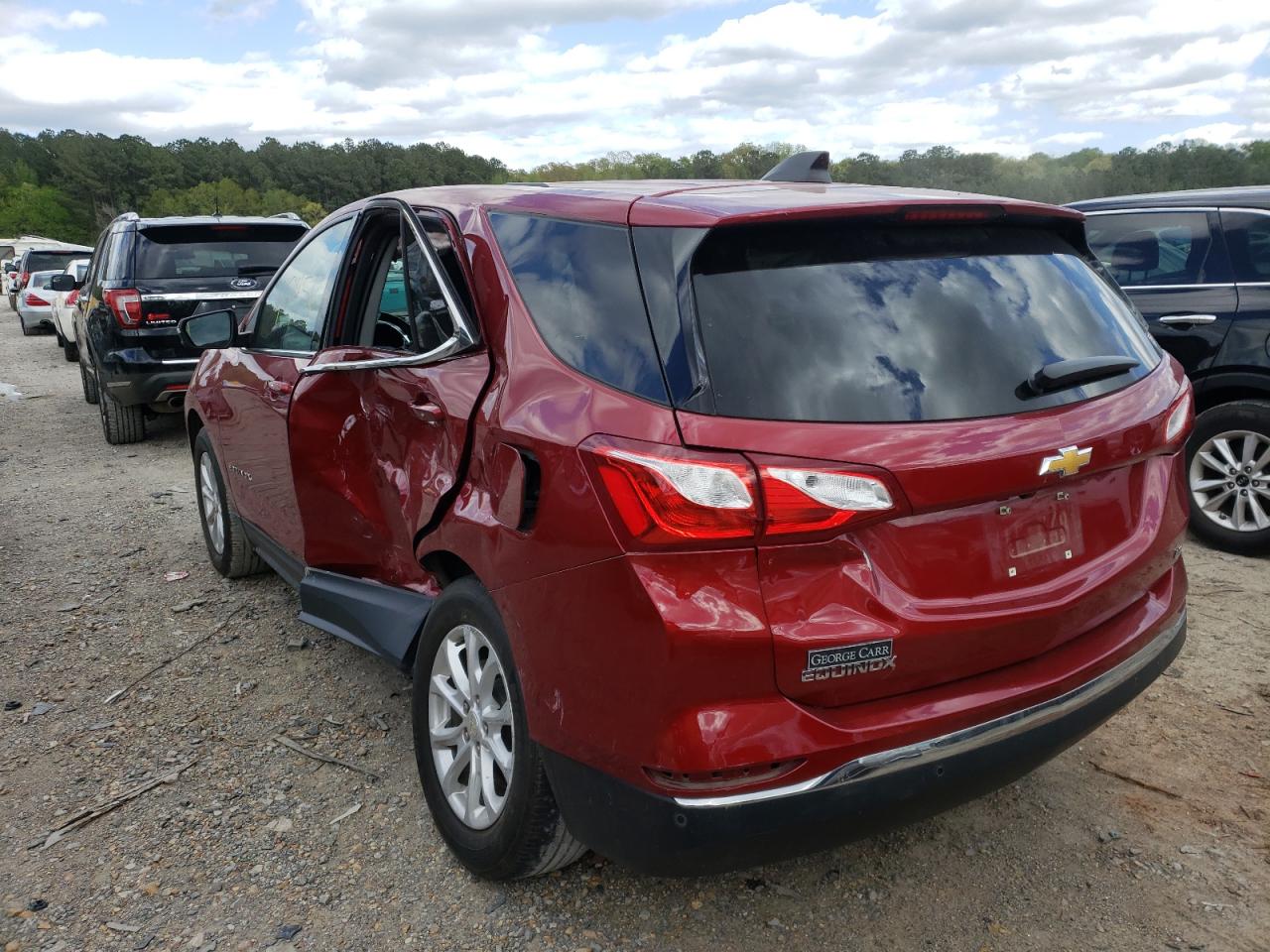 Photo 3 from auction – 2018 CHEVROLET EQUINOX LT with VIN 3GNAXJEV7JS627807