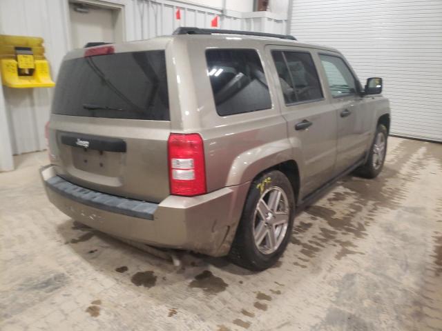 Photo 4 from auction – 2008 JEEP PATRIOT SP with VIN 1J8FF28W48D676719