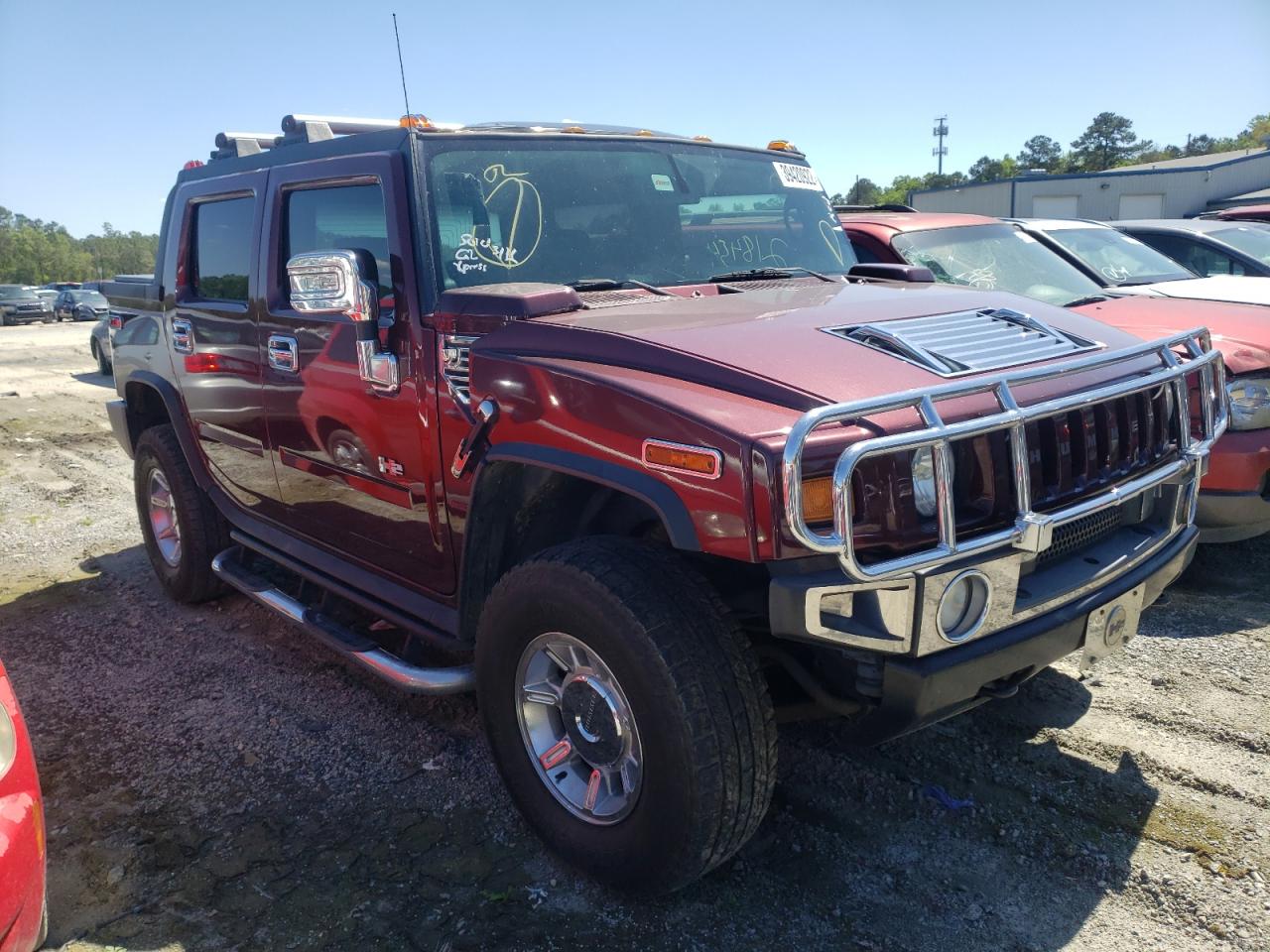 HUMMER H2 SUT 2007 with VIN 5GRGN22U57H106062 - Photo from auction