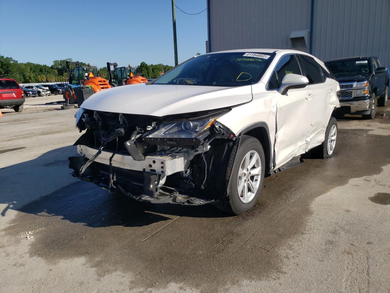 Photo 2 from auction – 2017 LEXUS RX 350 BAS with VIN 2T2ZZMCAXHC037708