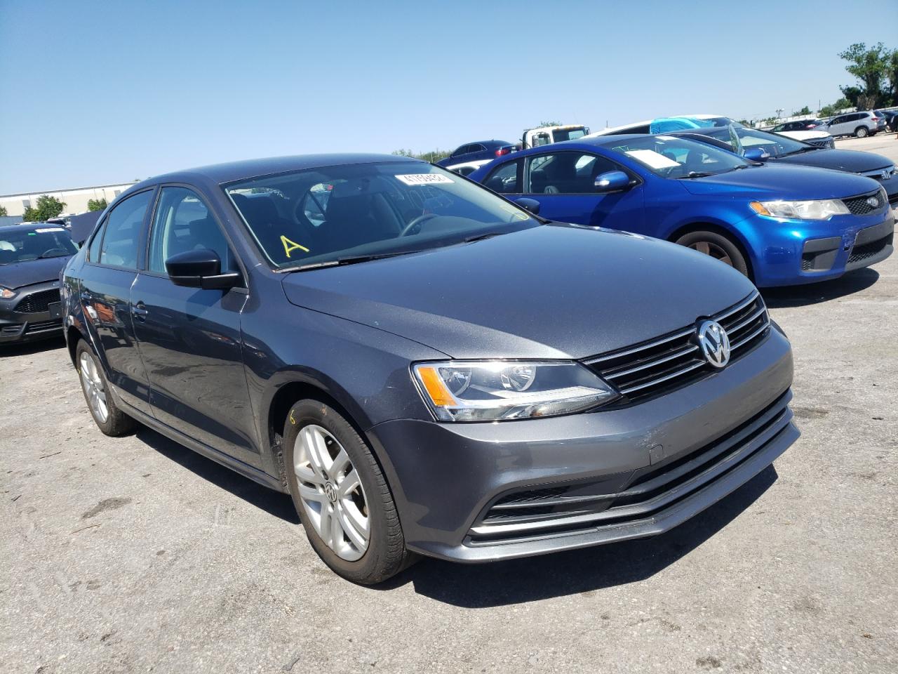 Photo 1 from auction – 2015 VOLKSWAGEN JETTA BASE with VIN 3VW2K7AJ8FM202509