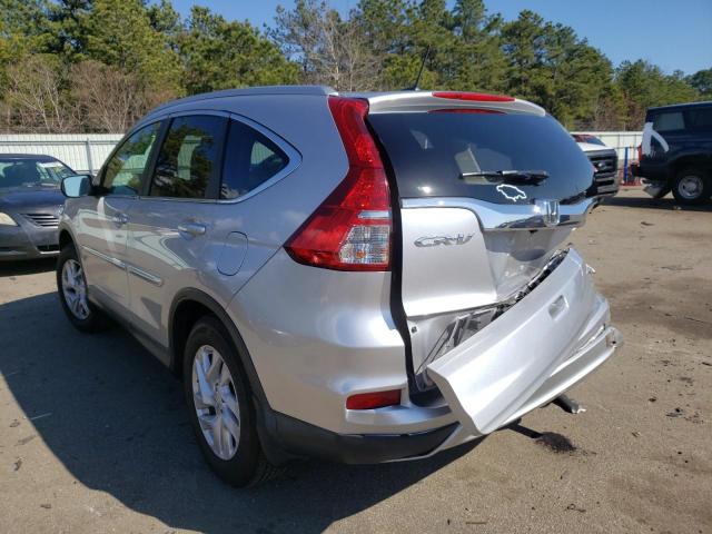 Photo 3 from auction – 2016 HONDA CR-V EXL with VIN 2HKRM4H76GH725636
