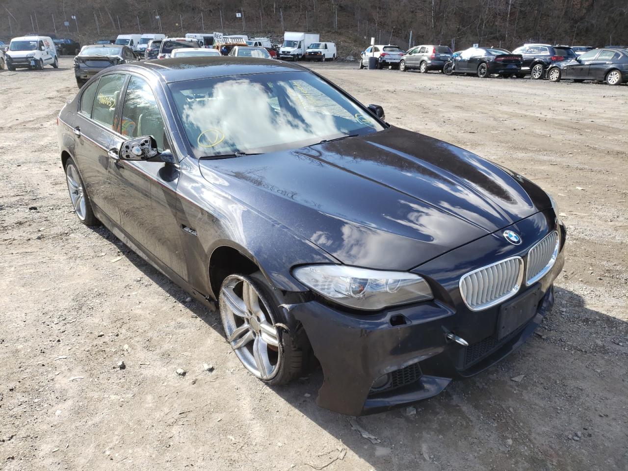 BMW 550 XI 2013 with VIN WBAFU9C53DDY72582 - Photo from auction