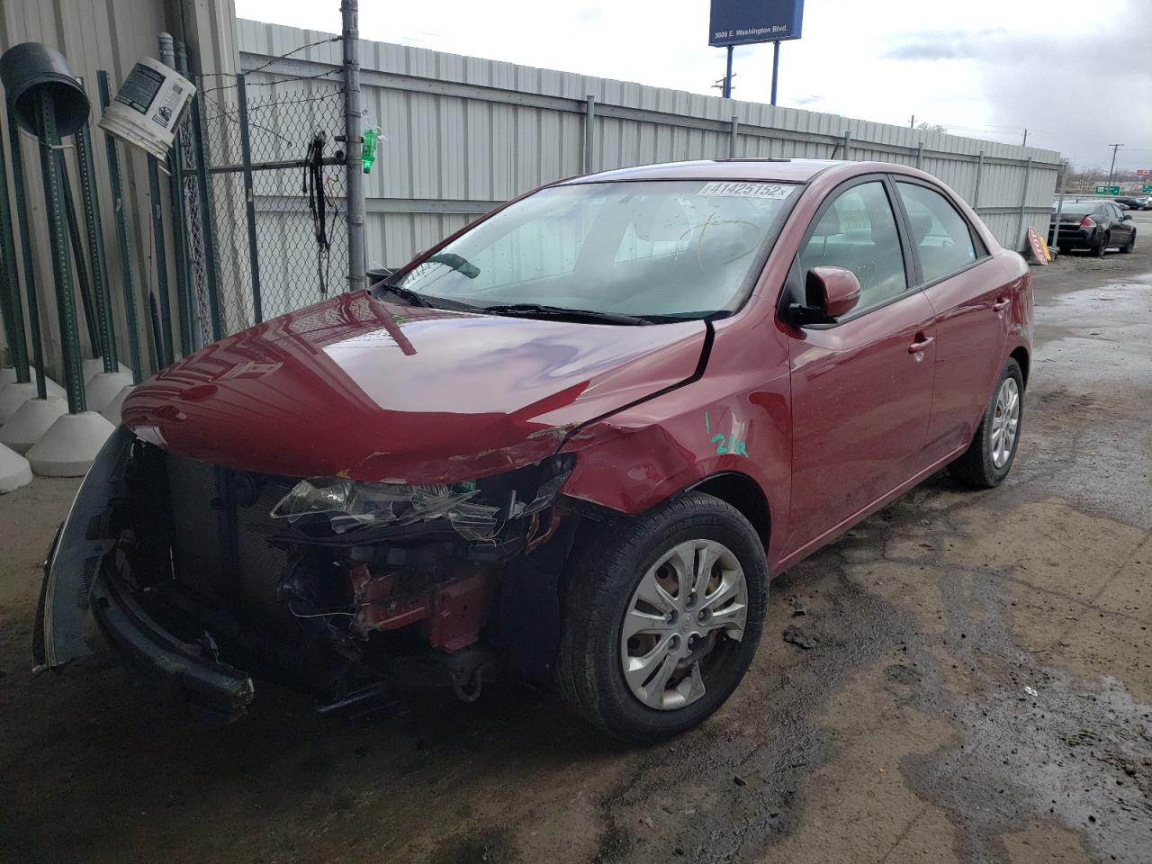 Photo 2 from auction – 2012 KIA FORTE EX with VIN KNAFU4A27C5514325