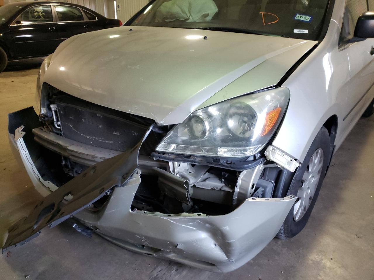 Photo 9 from auction – 2007 HONDA ODYSSEY LX with VIN 5FNRL38287B026458