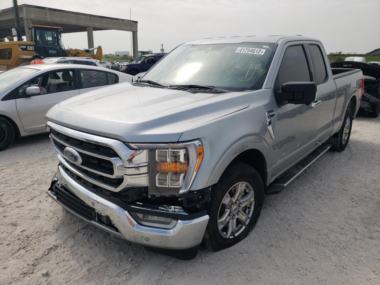 Photo 2 from auction – 2021 FORD F150 SUPER with VIN 1FTEX1C50MKD64556