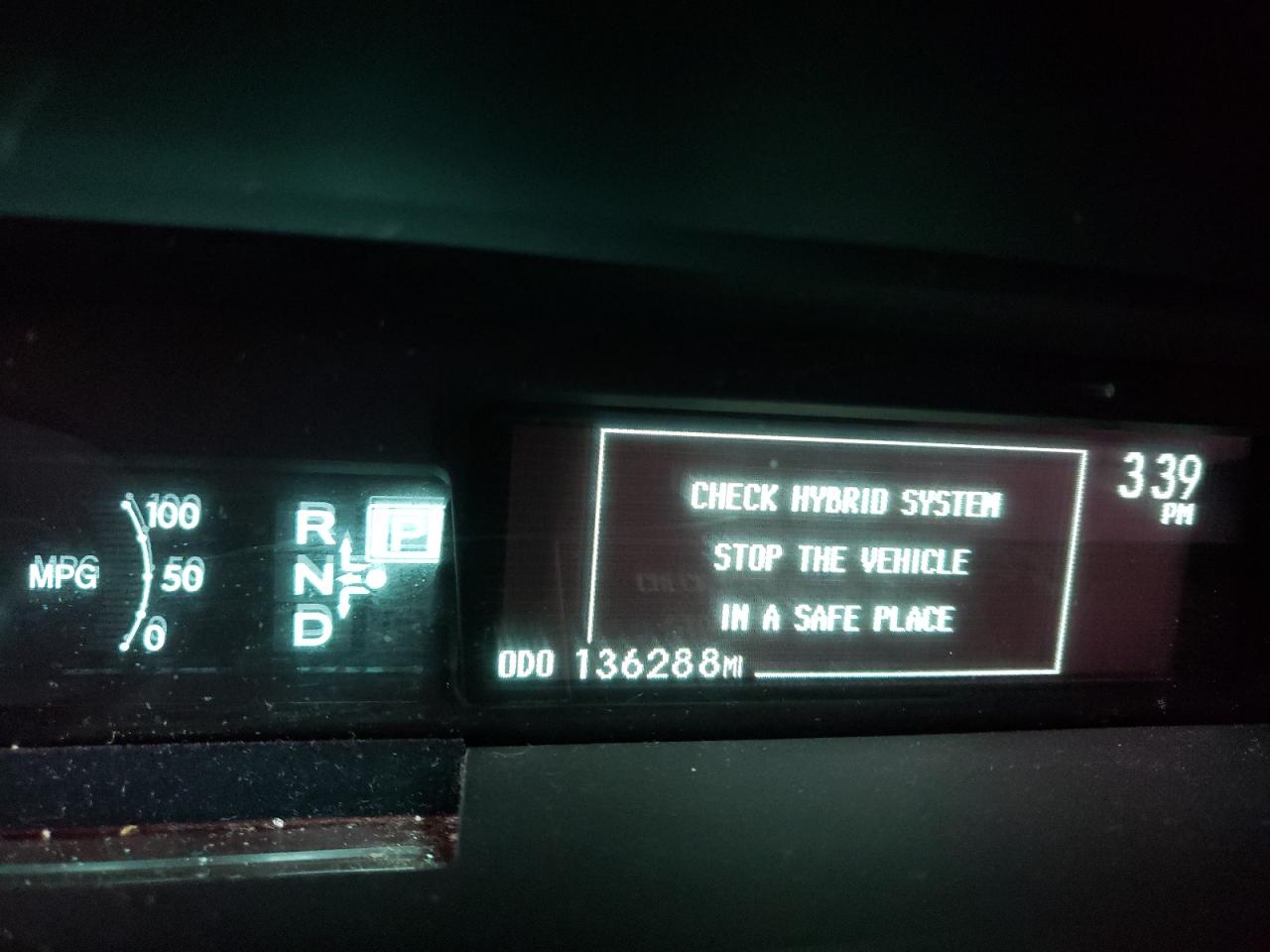 Photo 8 from auction – 2013 TOYOTA PRIUS PLUG with VIN JTDKN3DP6D3044673