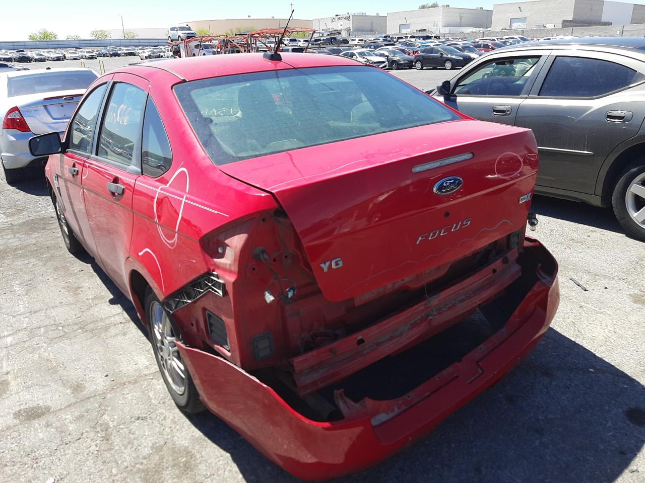 Photo 3 from auction – 2008 FORD FOCUS SE with VIN 1FAHP35N08W293305