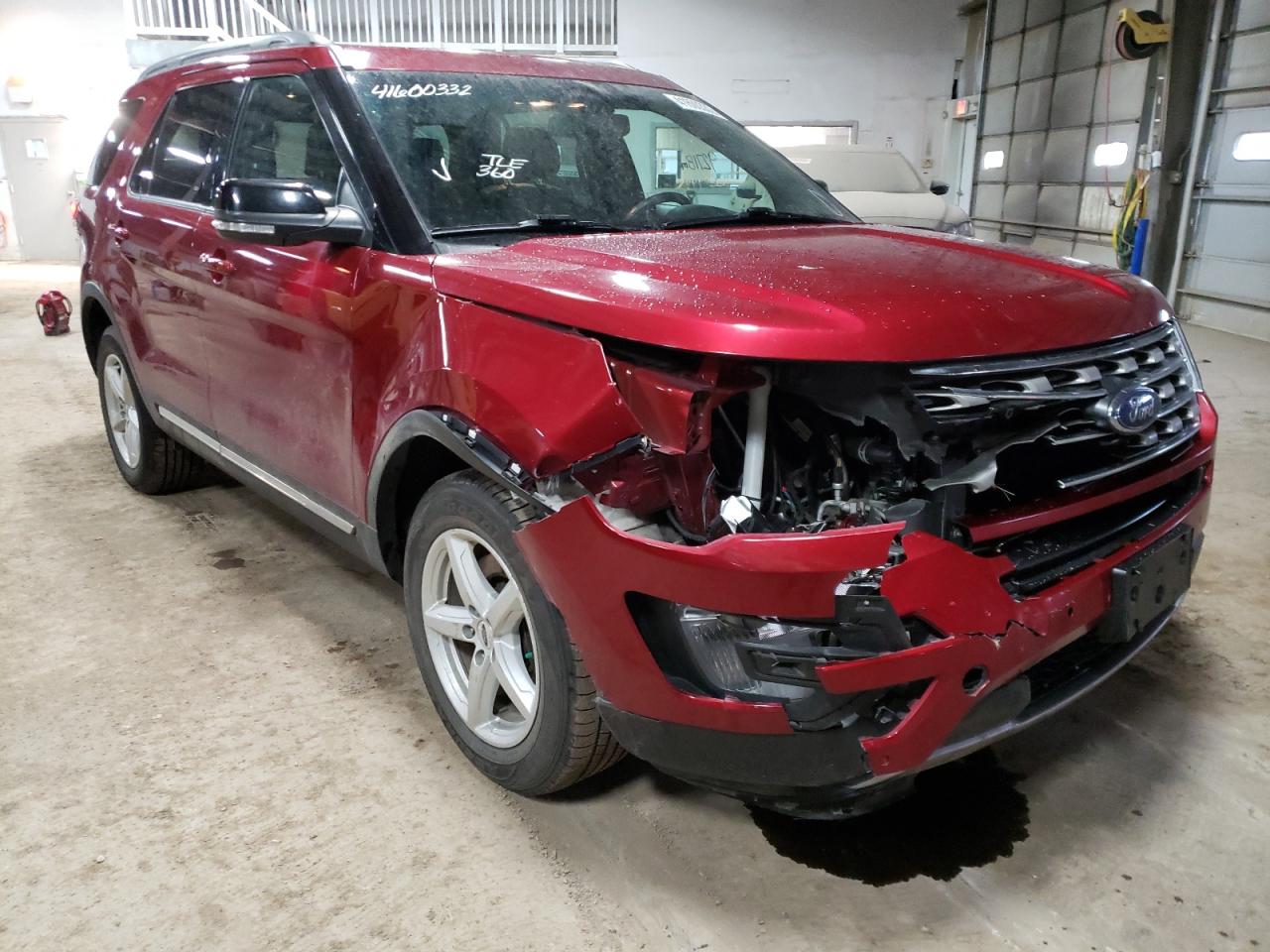 FORD EXPLORER X 2016 with VIN 1FM5K8D83GGC80668 - Photo from auction