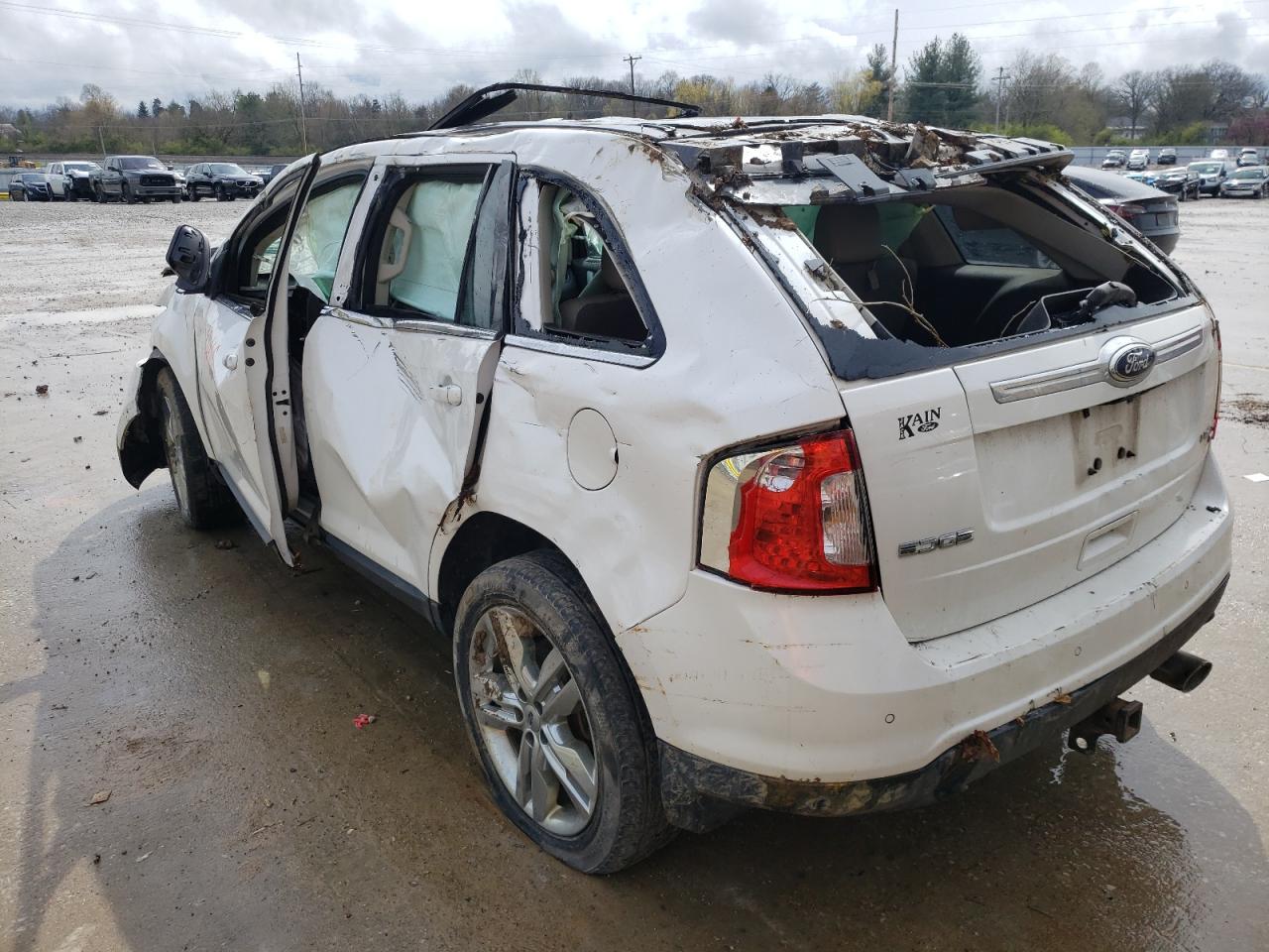Photo 3 from auction – 2014 FORD EDGE LIMIT with VIN 2FMDK4KC9EBA04012