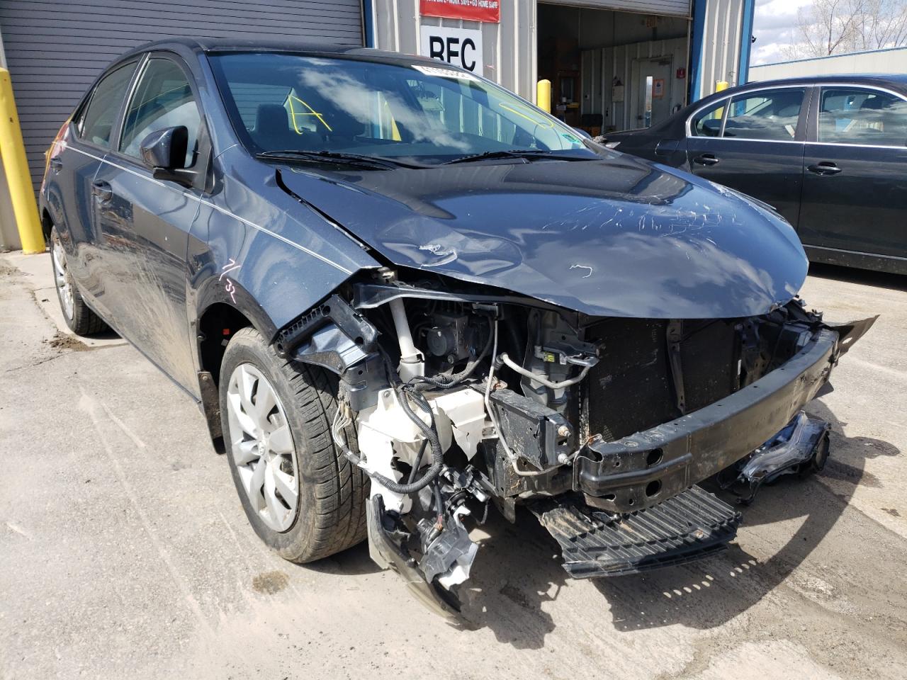 TOYOTA COROLLA L 2014 with VIN 2T1BURHE4EC219476 - Photo from auction