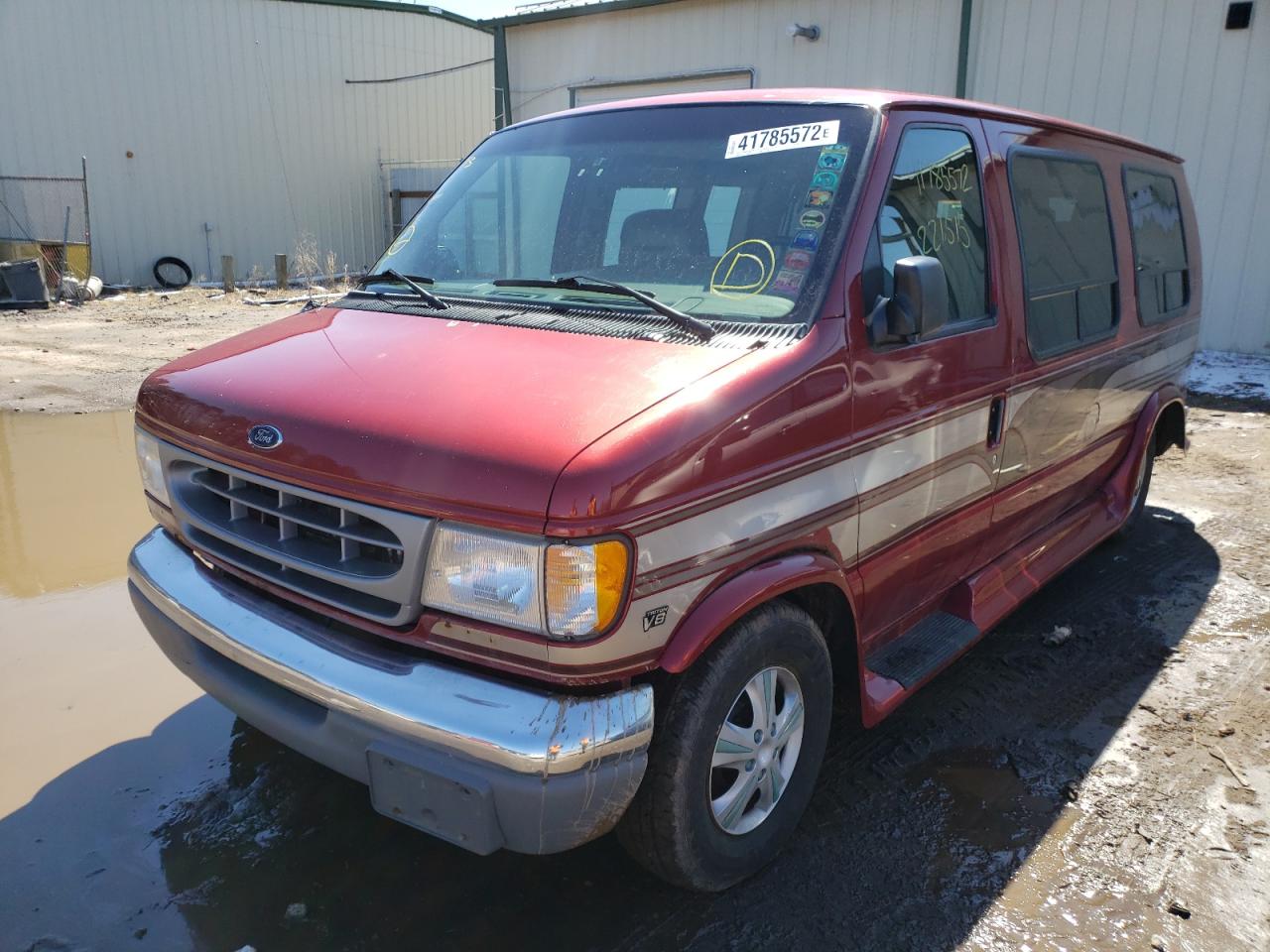 Photo 2 from auction – 1999 FORD E150 with VIN 1FDRE14W2XHB78108