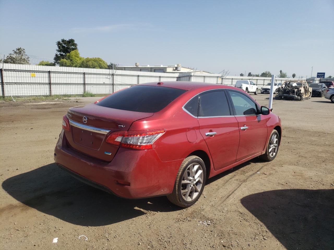 Photo 4 from auction – 2014 NISSAN SENTRA S with VIN 3N1AB7AP2EY235051