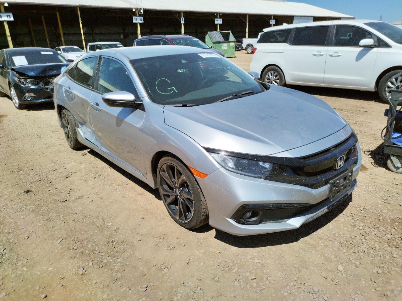 HONDA CIVIC SPOR 2019 with VIN 2HGFC2F87KH517063 - Photo from auction