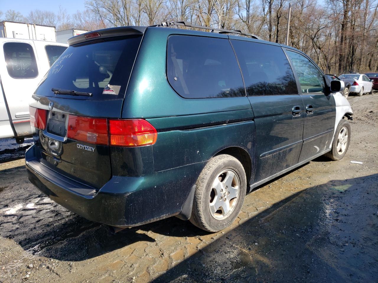 Photo 4 from auction – 2001 HONDA ODYSSEY EX with VIN 2HKRL18671H586021