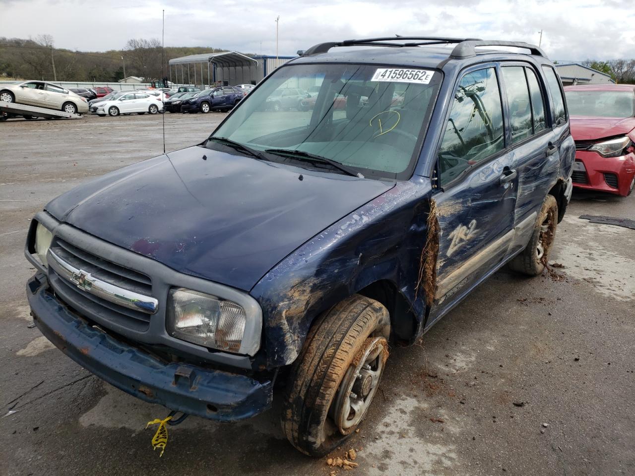 Photo 2 from auction – 2002 CHEVROLET TRACKER ZR with VIN 2CNBJ734826939299