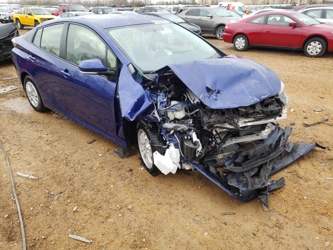 TOYOTA PRIUS 2016 with VIN JTDKBRFUXG3500614 - Photo from auction