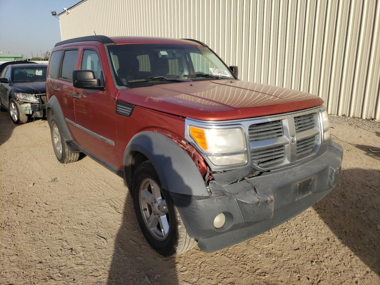 DODGE NITRO SXT 2007 with VIN 1D8GT28K17W689935 - Photo from auction