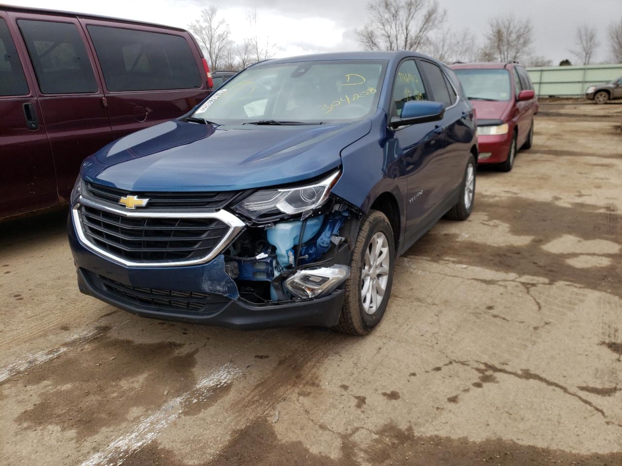 Photo 2 from auction – 2021 CHEVROLET EQUINOX LT with VIN 3GNAXUEV3ML304208