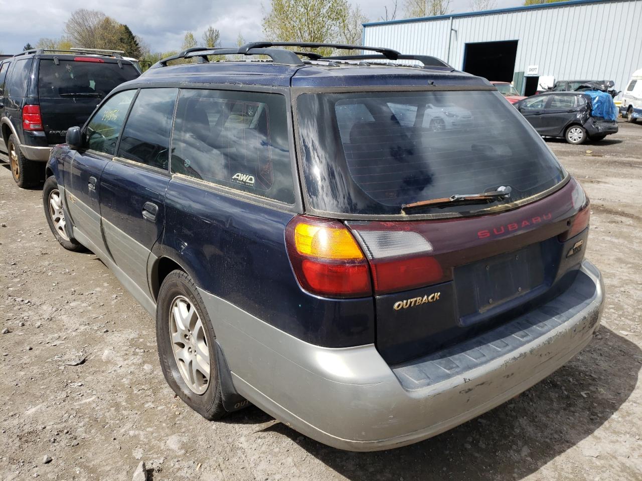Photo 3 from auction – 2003 SUBARU LEGACY OUT with VIN 4S3BH675X37626494
