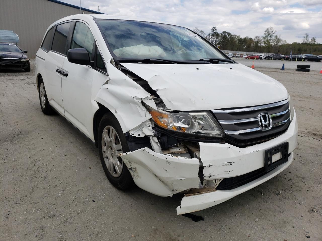 HONDA ODYSSEY LX 2011 with VIN 5FNRL5H26BB028634 - Photo from auction