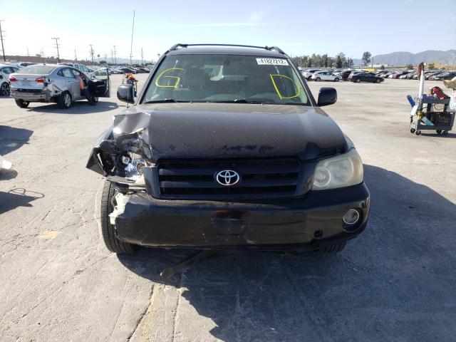 Photo 9 from auction – 2005 TOYOTA HIGHLANDER with VIN JTEDP21A650052526