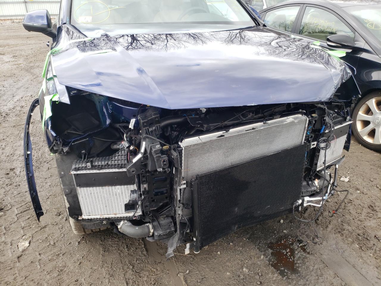 Photo 9 from auction – 2021 AUDI Q7 PREMIUM with VIN WA1LXAF71MD040745