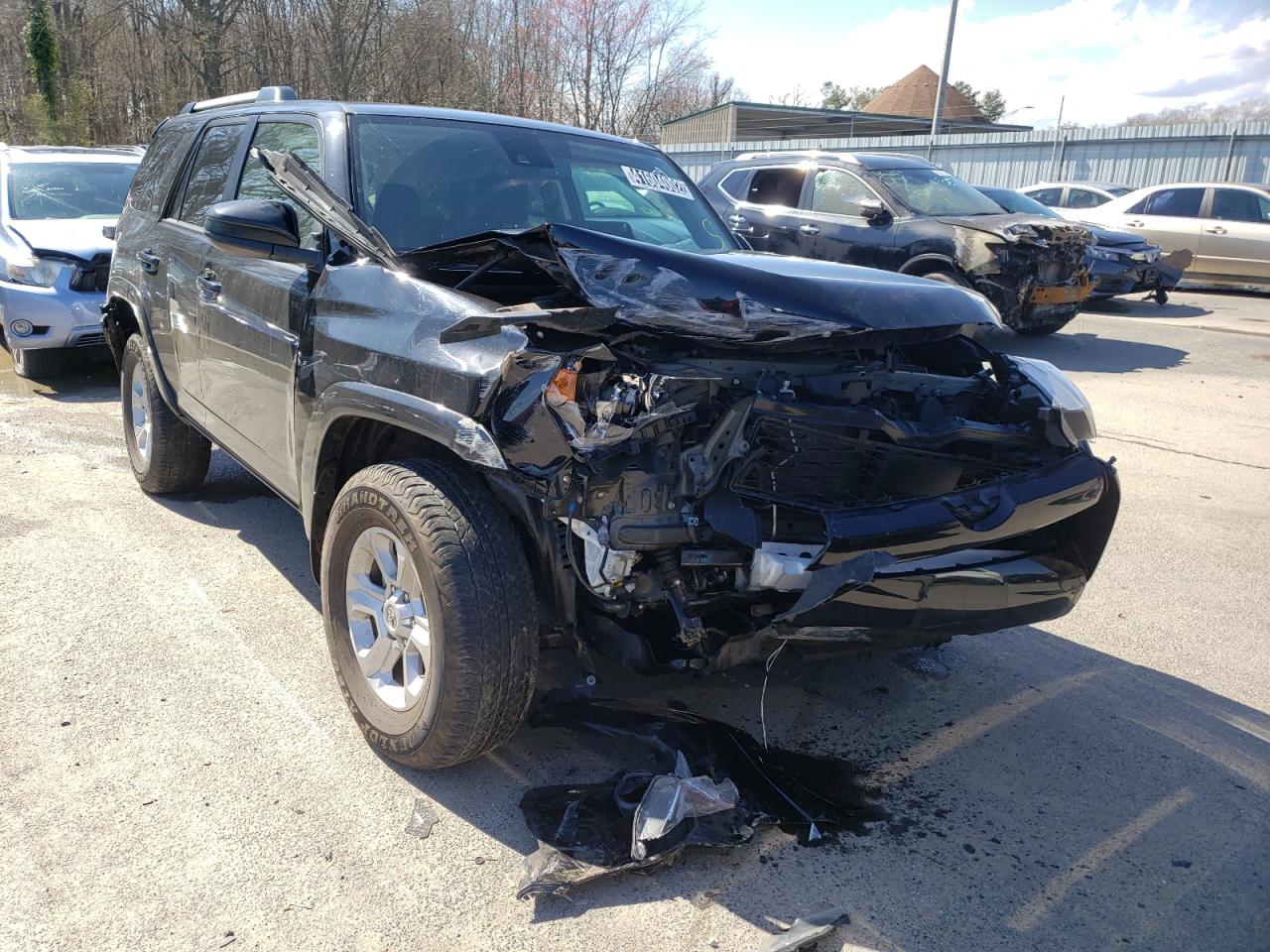Photo 9 from auction – 2021 TOYOTA 4RUNNER SR with VIN JTEEU5JRXM5231853