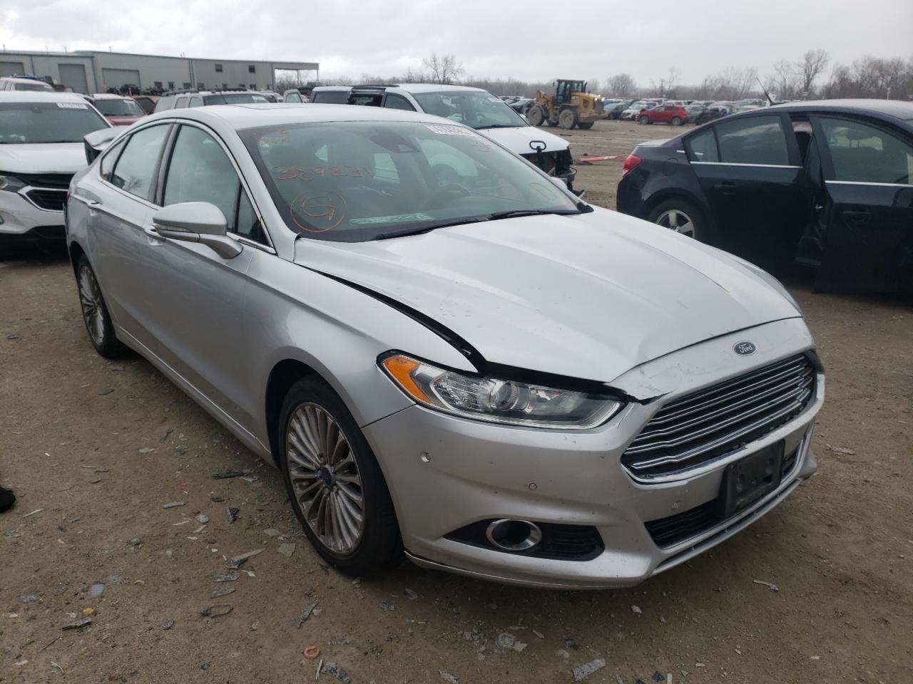 FORD FUSION TIT 2014 with VIN 3FA6P0K91ER389231 - Photo from auction
